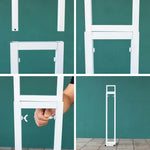 support métallique arche mariage décoration moderne blanc événement fête minimaliste.VERTICAL