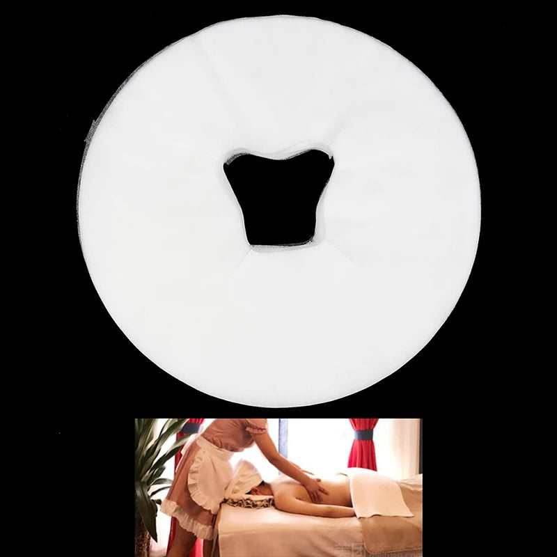 draps table massage jetables blancs coussinets tête housse oreiller face cou non tissé disposable