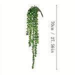plantes artificielles vertes gouttes pendantes moderne suspension tringle extérieur décoration maison anniversaire vigne