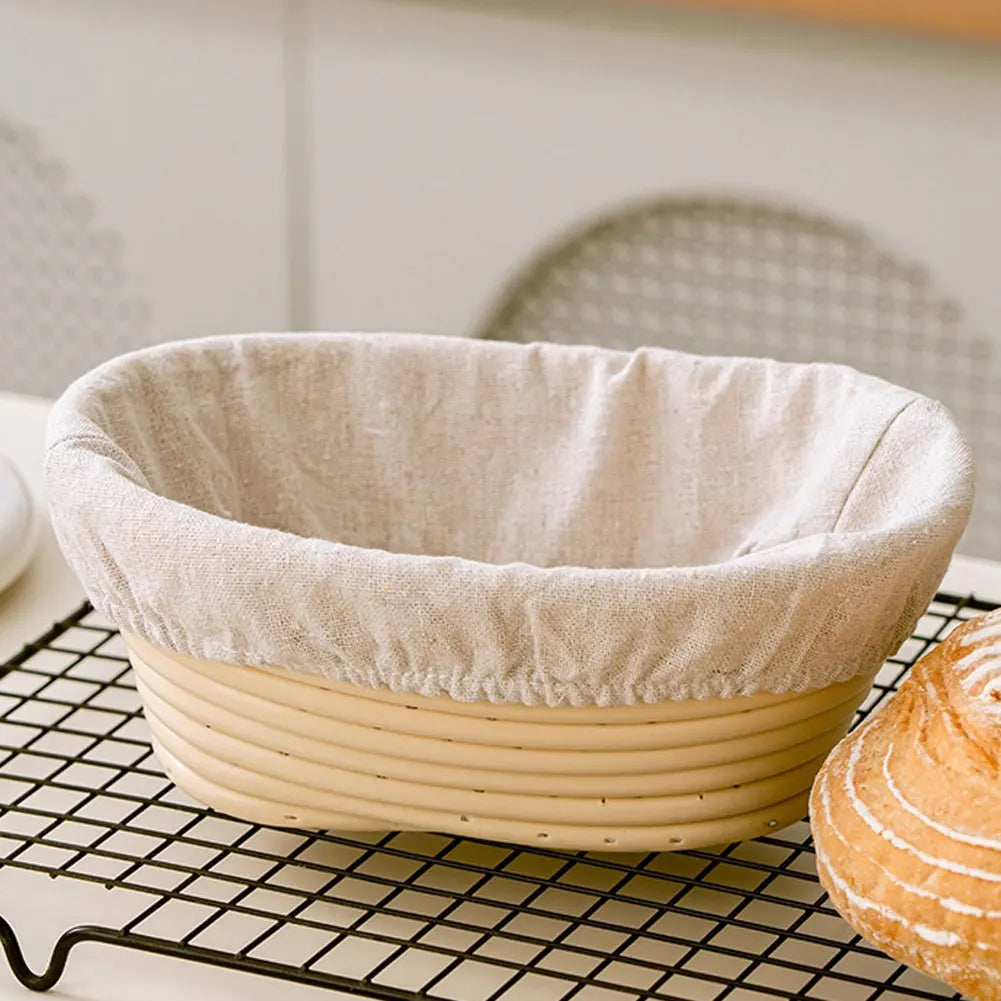 couvre panier pain tissu lin couleur beige clair rustique tissu élastique réutilisable fermentation pâteOpaque