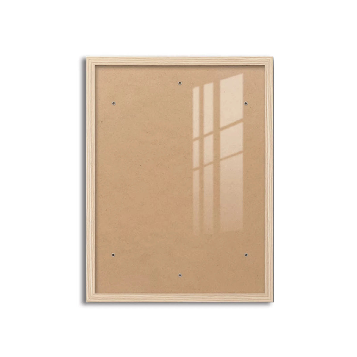 cadre photo moderne noir blanc bois transparent verre acrylique fond carton inclinable poser