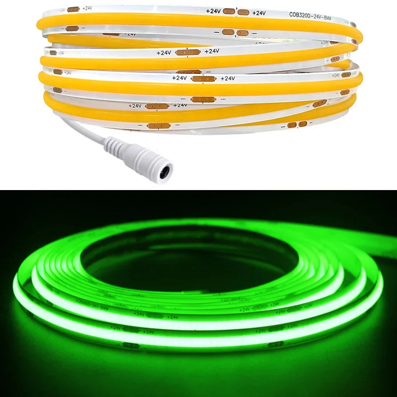 Ruban led flexible blanc adhésif moderne 24v 480 leds 50000 heures
