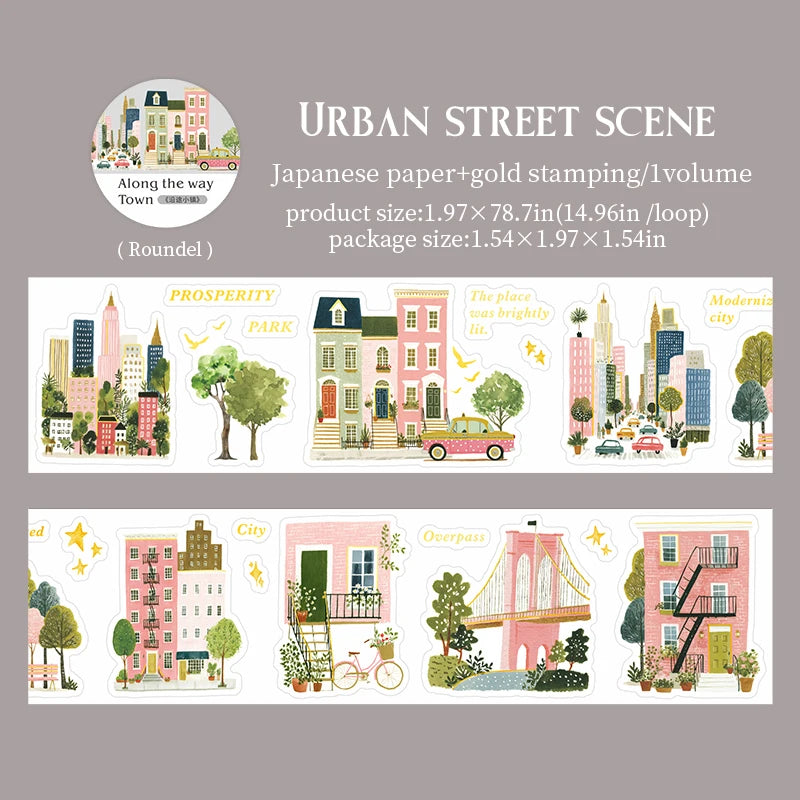 autocollants décoratifs multicolores motifs maison boutique paysage animaux textes cartoon illustratif