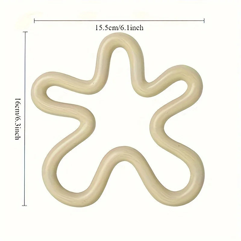 support livre étoile moderne silicone noir blanc gris rose pâle