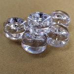 boutons transparents modernes lot 100 pièces led lisses opaques