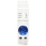interrupteur led couleur rouge blanc vert moderne compact translucent fixation