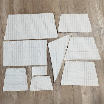 serviettes blanches rayées tissu classique maison navires ancien accessoire deco blanc tissu opacité