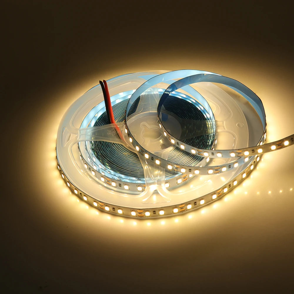 ruban led 120 diodes 5m 10m 12v 24v adhésif moderne chambre cuisine éclairage déco