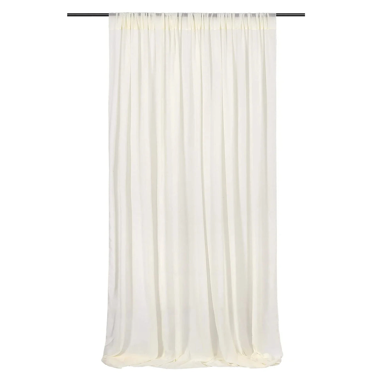 rideau moderne bleu clair uni semi opaque 150x214cm mariage anniversaire