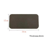 tapis couture anti dérapant réduit vibrations texture micro perforée moderne adhésif rose bleu marine