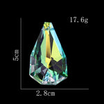 pendants décoratifs cristal transparent arc ciel facettes modernes élégants anti oiseaux