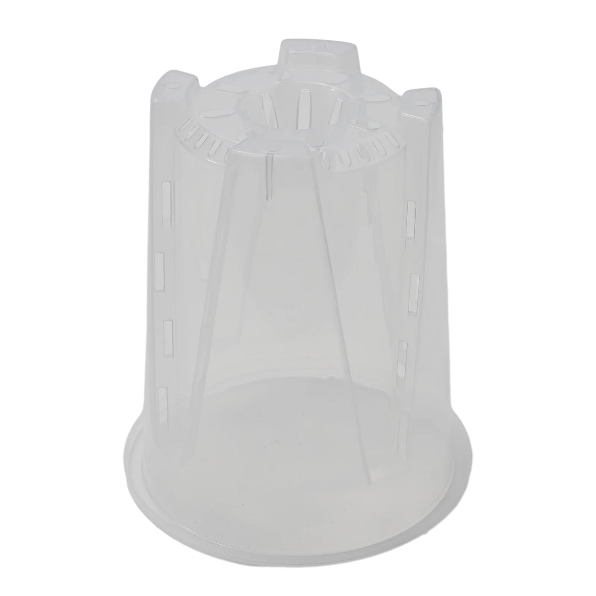 cache pot transparent moderne pot fleur sans motif 10cm 12cm 14cm 16cm ornement