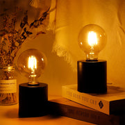 Lampe de table noire sans fil 2 pièces - Décoration élégante pour chambre et salon