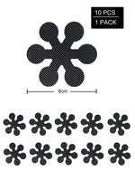 stickers anti dérapants étoiles gris adhésifs salle bain moderne respectueux environnement pratique