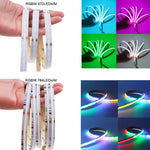 ruban led cob blanc moderne adhésif 672 784 leds haute luminosité flexible