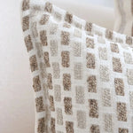housse coussin carrée motif géométrique moderne coton polyester 30x50cm 45x45cm decoration maison voiture