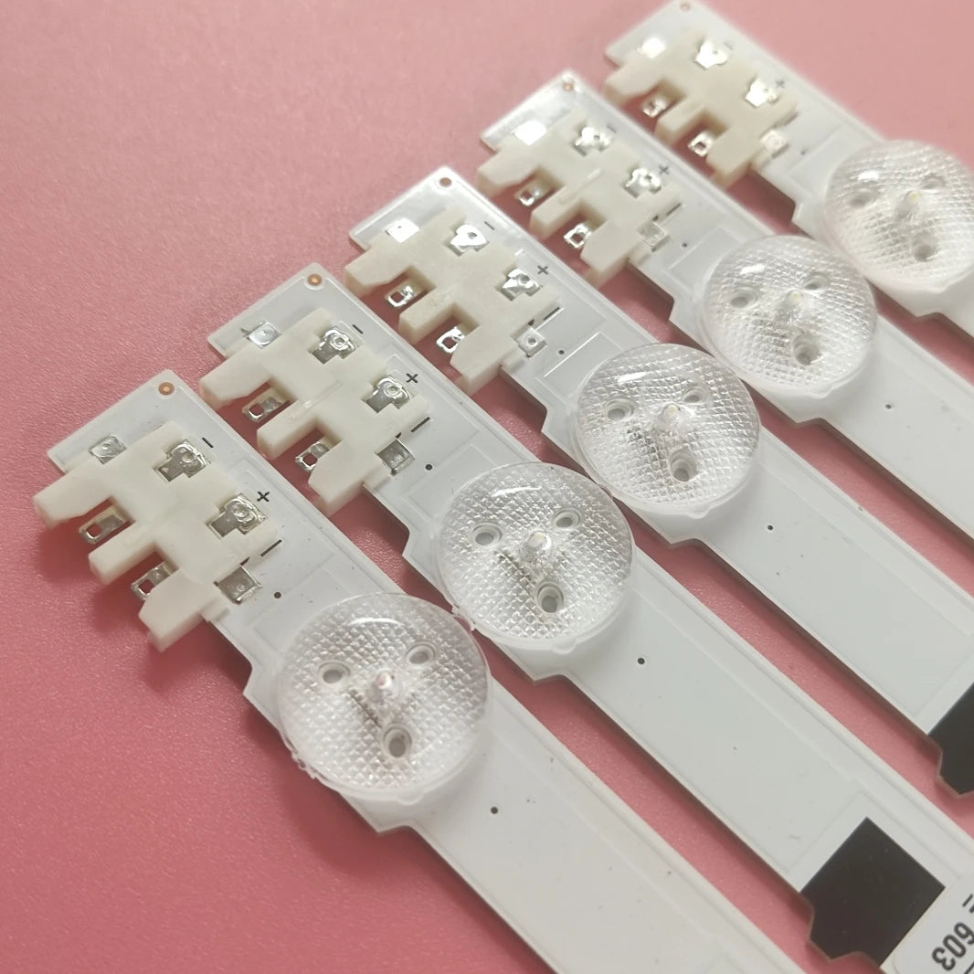 bande led 650 diodes blanc moderne connecteurs 32 pouces télévision rétroéclairage