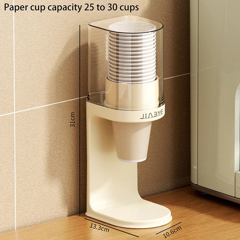 distributeur tasses papier adhésif moderne beige rouge tissu papier opacité