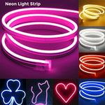 ruban led flexible 5m rouge vert bleu blanc orange rose violet adhésif moderne lisse
