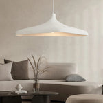 suspension lumineuse moderne beige texture rugueuse fixation opacité salon chambre