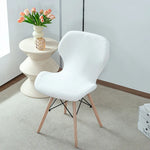 housse chaise moderne velours polyester anti poussière verte blanche fauteuil mariage