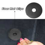 clips tapis sol noir pratique utilitaire pack clips tapis sol diametre 41mm ouverture 8mm