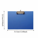 porte document violet moderne clip métallique papier lignes opaque a4 bleu blanc gris