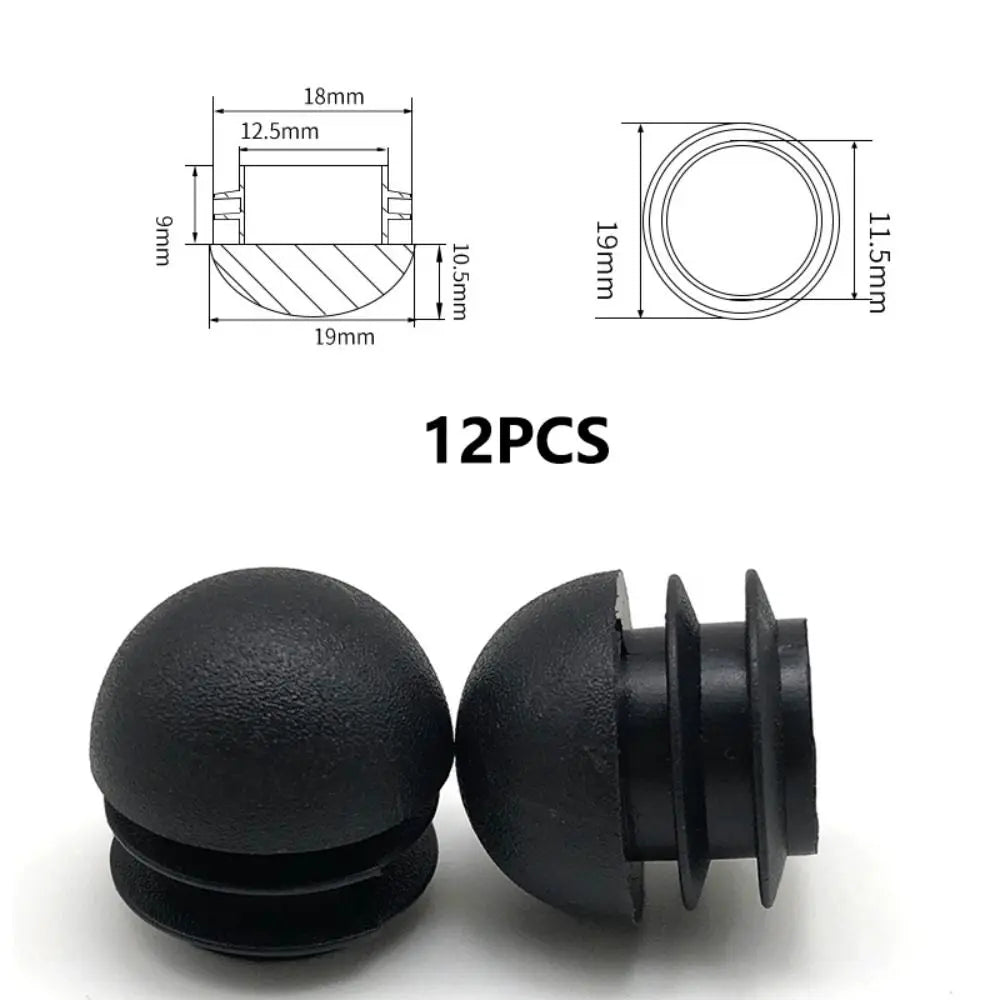 protège tiges adhésifs plastique noir sphérique moderne antiderapant feutre sol protection pièces