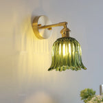 lampe murale moderne or transparente rayures horizontales vintage entrée cuisine salle manger