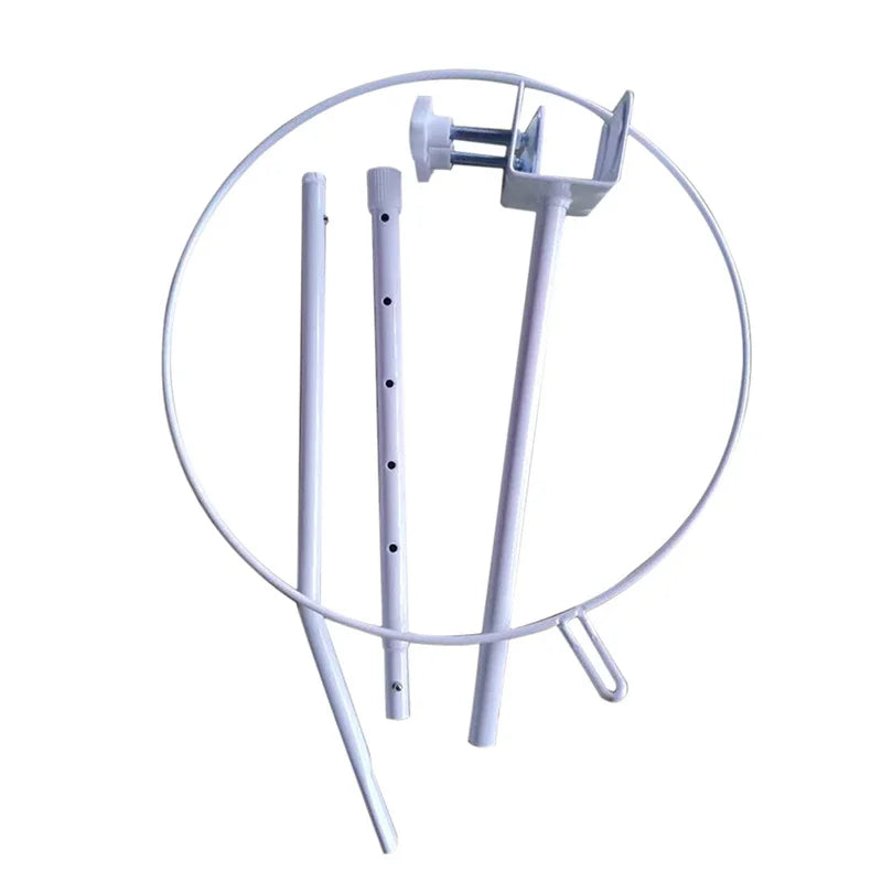 filet protection lit bébé bleu rose dentelle transparente clips classique doux chambre bébé été
