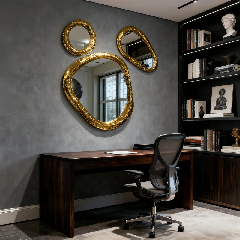 miroirs ornementaux floraux classiques décoration murale chambre bureauhôtel salon