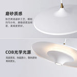 Suspension lumineuse moderne blanche noire dorée lisse mat éclairage intérieur minimaliste câble prise électrique