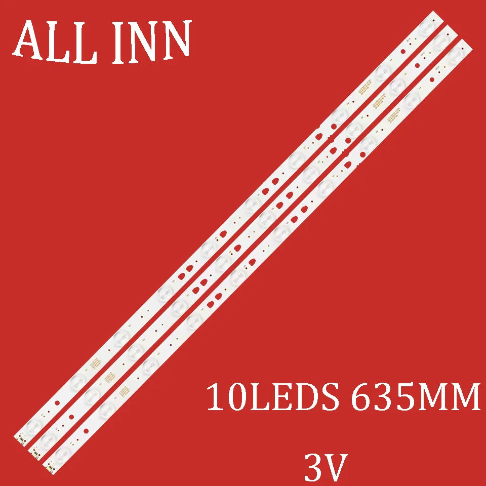 bandes rétroéclairage led 635mm blanc argenté adhésifs industriels 3v t21 t22 d1 j1