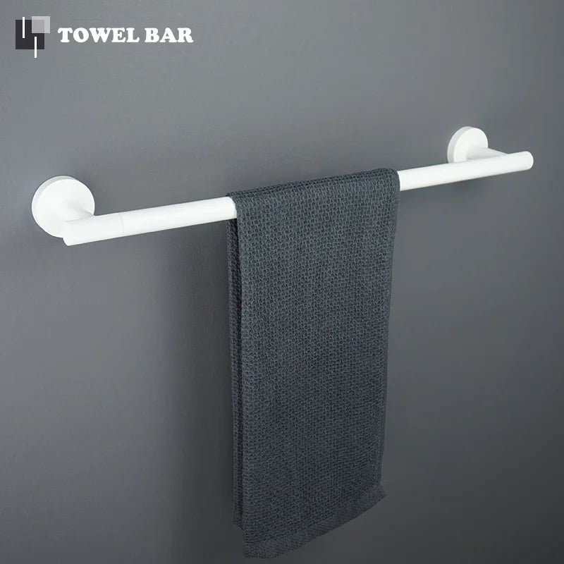 porte serviettes blanc moderne adhésif set accessoires salle bain papier toilette brosse dents