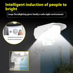 caméra surveillance solaire led moderne blanc noir capteur mouvement ip45 étancheModes d'éclairage veilleuses