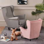 fauteuil enfant velours rose moderne adhésif protection canapé lavable machine enfants