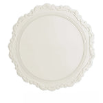assiette fleur bleue silicone classique vintage beige blanc respectueuse environnement