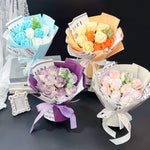bouquet roses artificielles classique décoration mariage anniversaire intérieur festive pendaison crémaillère