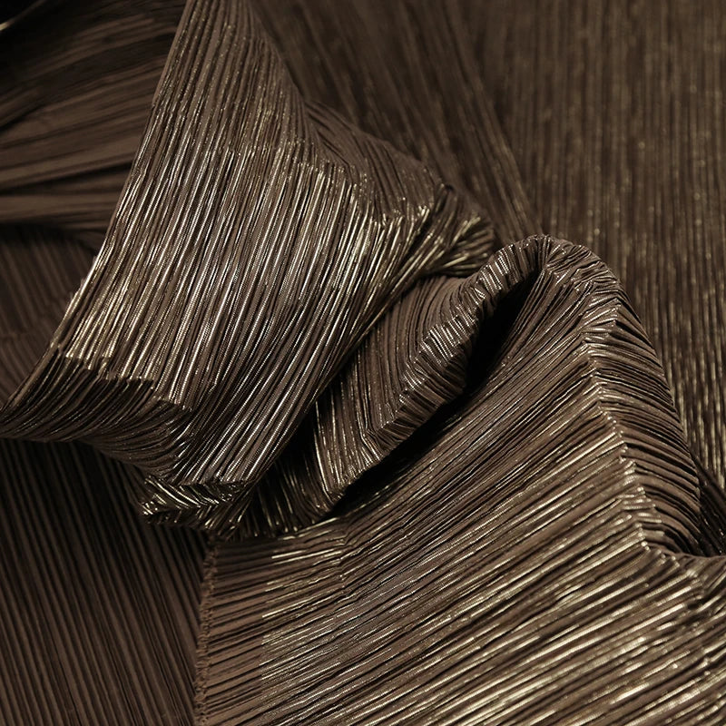 ruban plissé polyester moderne couture décoration bricolage tissu décoratif couleur unie chic