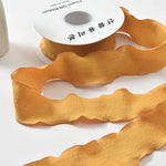 rubans organza rayés texturés couleur unie rose bleu orange beige floral 100 polyester