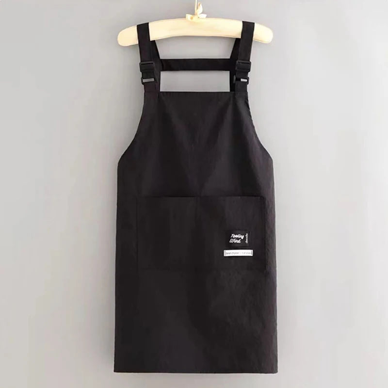 tablier cuisine marron vertolive rouge uni moderne fonctionnel boucles pocheavant étiquette logossering