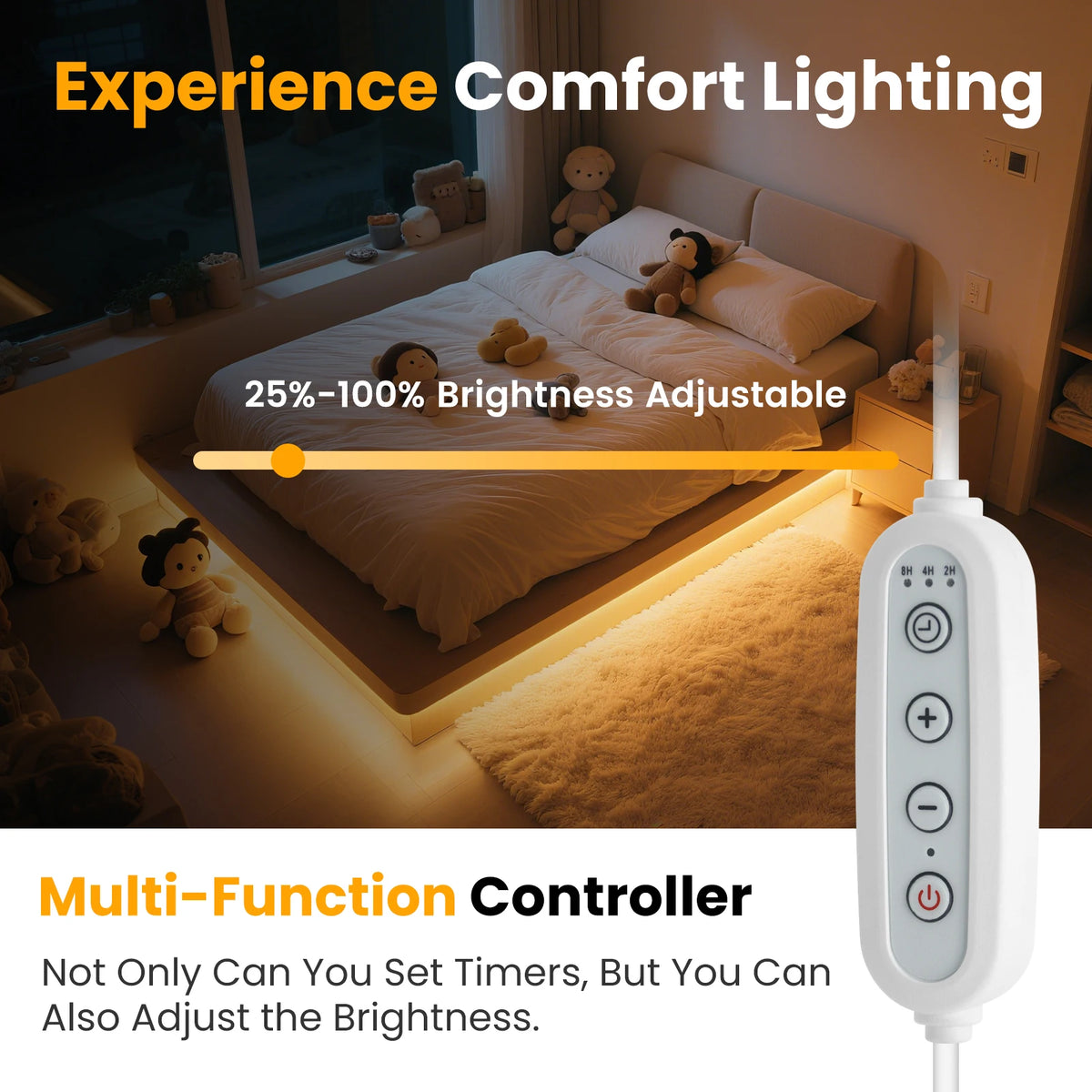 adaptateur led commutateur atténuation blanc moderne câble puissance 100cm prises eu uk us