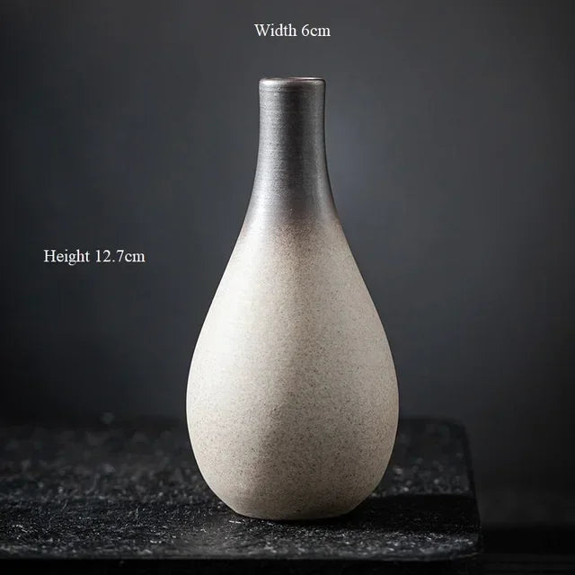 vases céramique modernes minimaliste gris beige texture mat decoration intérieure