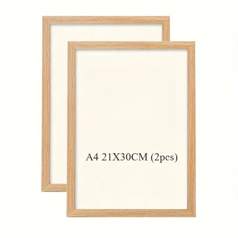 cadres photo bois modernes 30x21 40x30 20x15 transversal decoration murale