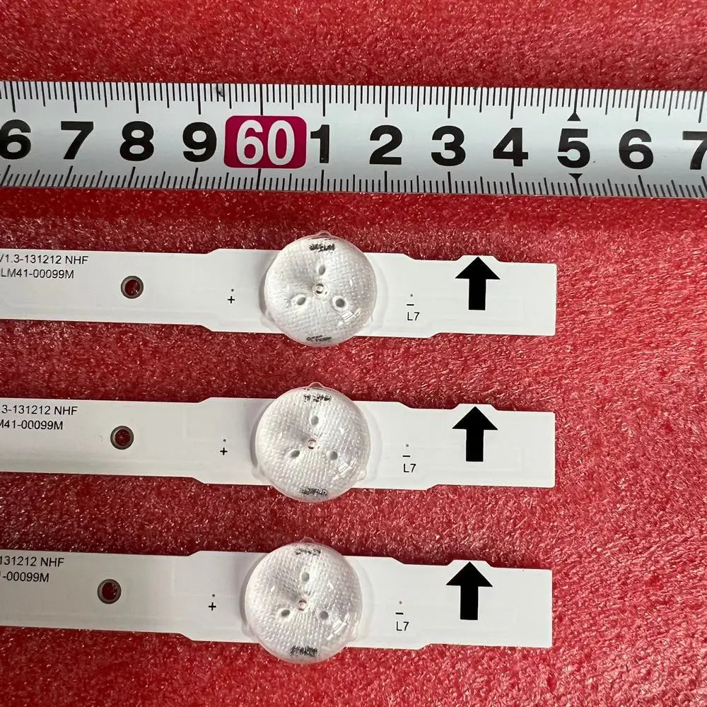 bandes led blanc rondes perforations moderne éclairage téléviseur usine personnalisable