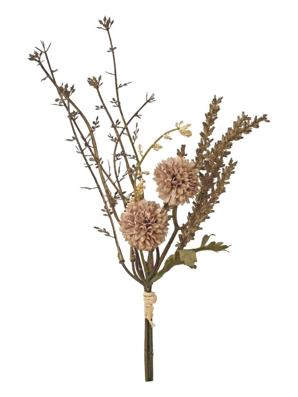 vase moderne fleurs séchées pivoine beige anniversaire mariage décoration intérieure festive baby shower
