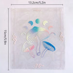 autocollant mural transparent décoratif fleurs papillon soleil texte motivation fenêtre mur intérieur maison