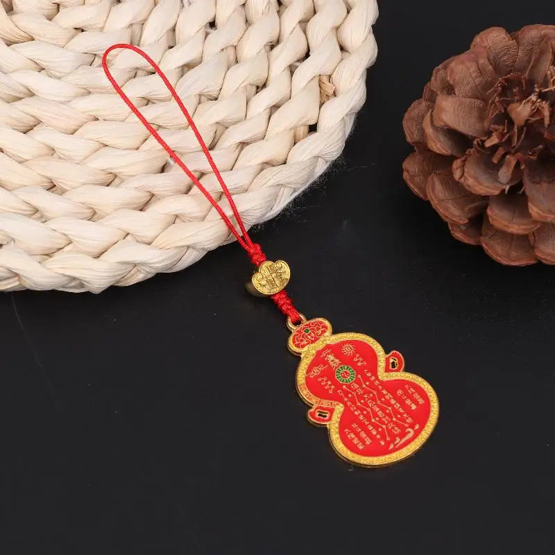 décoration ornement suspendu bijoux sac traditionnel motifs géométriques texte chinois ornement porte bonheur festive