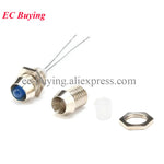 connecteurs led argentés bleus industriels vis couvercle protection 3mm 5mm sets montages bricolage