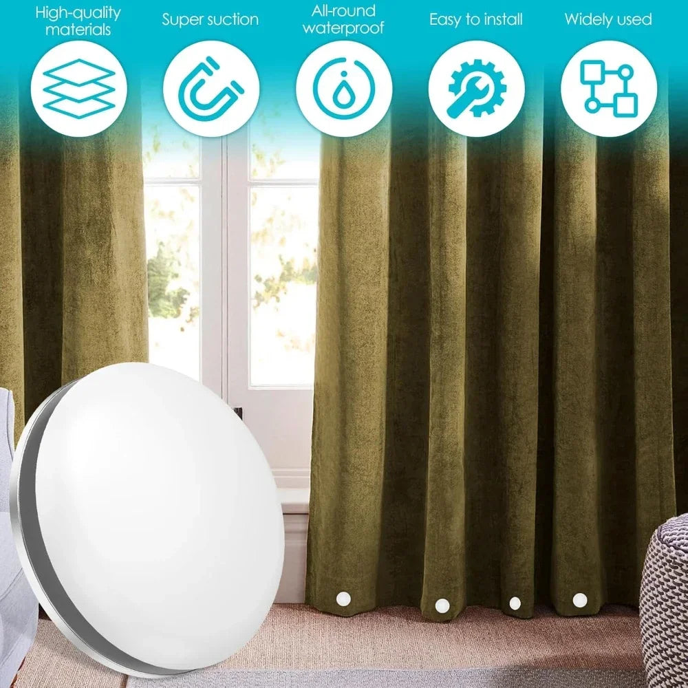 aimants magnétiques blanc noir modernes 10pcs 12pcs 1pc 2pcs 4pcs rond lisses 25cm 4cm